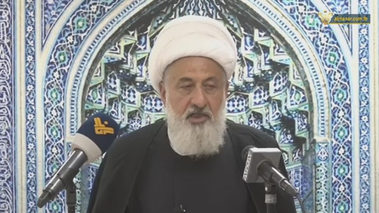 El vicepresidente del Consejo Supremo Islámico Chií, Sheij Ali Al-Jatib